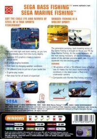 Sega Bass Fishing / Sega Marine Fishing - Xplosiv Box Art