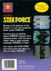 Star Force (5 screw cartridge) Box Art