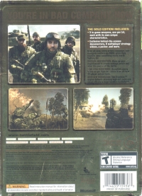 Battlefield: Bad Company - Gold Edition Box Art