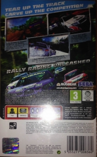 Sega Rally - PSP Essentials Box Art