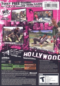 Tony Hawk's American Wasteland - Platinum Hits Box Art
