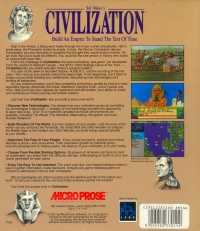 Sid Meier's Civilization (green label) Box Art