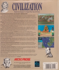 Sid Meier's Civilization (MicroProse Summer Surprise) [DE] Box Art