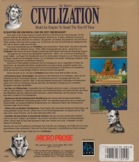 Sid Meier's Civilization [DE] Box Art