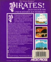 Sid Meier's Pirates! [DE] Box Art