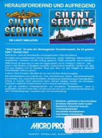 Silent Service (red sky / disk) [DE] Box Art