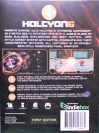 Halcyon 6: Starbase Commander - Collector's Edition Box Art