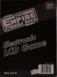 Star Wars: The Empire Strikes Back - Electronic LCD Game Box Art