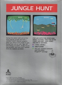 Jungle Hunt (1988 / Atari Corp) Box Art
