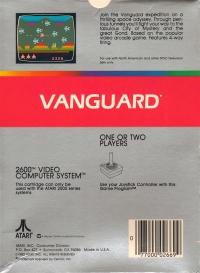 Vanguard (silver label) Box Art