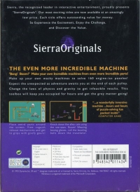 Even More Incredible Machine, The - SierraOriginals Box Art