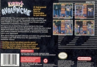 Kirby's Avalanche (K-A Rating) Box Art