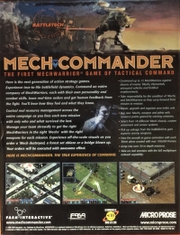 Mech Commander Box Art