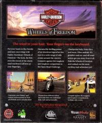 Harley-Davidson: Wheels of Freedom Box Art