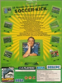 Sega Worldwide Soccer PC [DE] Box Art