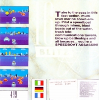 Speedboat Assassins - 16 Blitz Mastertronic Box Art