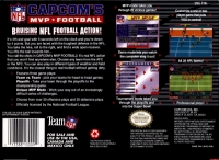 Capcom's MVP Football Box Art