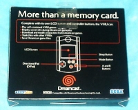 Sega Visual Memory Unit (Clear Blue) Box Art