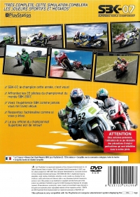 SBK 07: Superbike World Championship [FR] Box Art