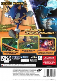 Sonic Unleashed: La Malédiction du Hérisson Box Art