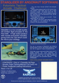 Starglider (cassette) Box Art