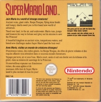 Super Mario Land [FR][NL] Box Art