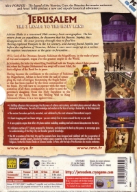 Jerusalem: The 3 Roads to the Holy Land Box Art