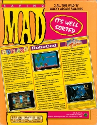 Raving Mad Box Art