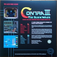 Contra 3: The Alien Wars Original Video Game Soundtrack - Limited Edition (splatter) Box Art