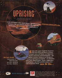 Uprising: Join or Die Box Art