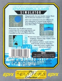 Sub Battle Simulator (cassette) Box Art