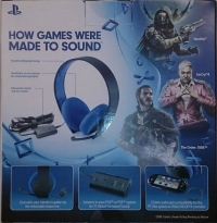 Sony Silver Wired Stereo Headset Box Art