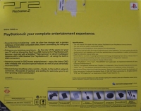 Sony PlayStation 2 SCPH-70002 CB Box Art