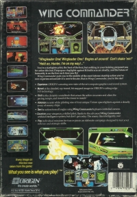 Wing Commander (5.25 Disk) Box Art