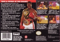Riddick Bowe Boxing Box Art