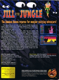 Jill of the Jungle: Jill goes Undergound Box Art