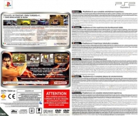 Sony PlayStation 2 SCPH-75004 CB - Gran Turismo 4 / Tekken 5 Box Art
