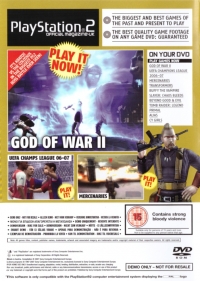 PlayStation 2 Official Magazine-UK Demo Disc 85 Box Art