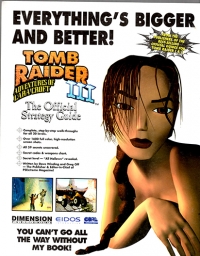 Tomb Raider III: Adventures of Lara Croft: The Official Strategy Guide Box Art