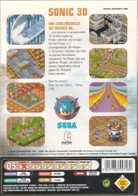 Sonic 3D: Flickies' Island - Xplosiv (red CD) [DE] Box Art
