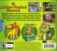 Toy Story 2 / Walt Disney World Quest Magical Racing Tour / Lion King: Simba's Mighty Adventure - Collectors' Edition Box Art