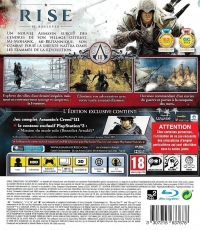 Assassin's Creed III (Édition Exclusive PS3) Box Art