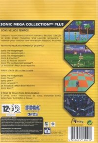 Sonic Mega Collection Plus - Top Games Box Art