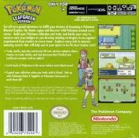 Pokémon LeafGreen Version - Player's Choice Box Art