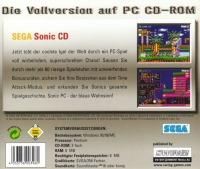 Sonic CD [DE] Box Art