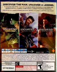 Uncharted: The Nathan Drake Collection (Not for Resale) Box Art