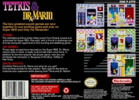 Tetris & Dr. Mario Box Art