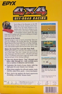 4X4 Off-Road Racing Box Art