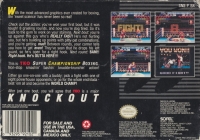 TKO Super Championship Boxing Box Art