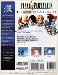 Final Fantasy IX Official Strategy Guide (Exclusive Poster Inside!) Box Art